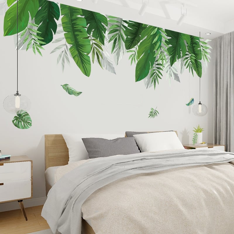 Stickers Mural Tropical Plantes_1