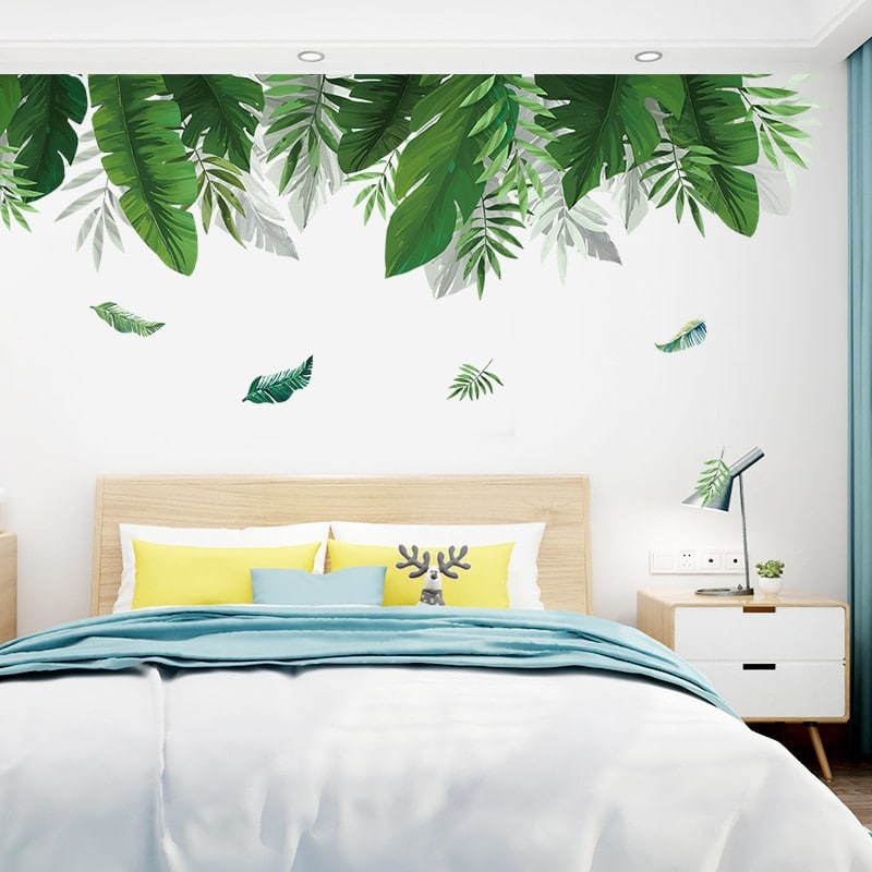 Stickers Mural Tropical Plantes_3
