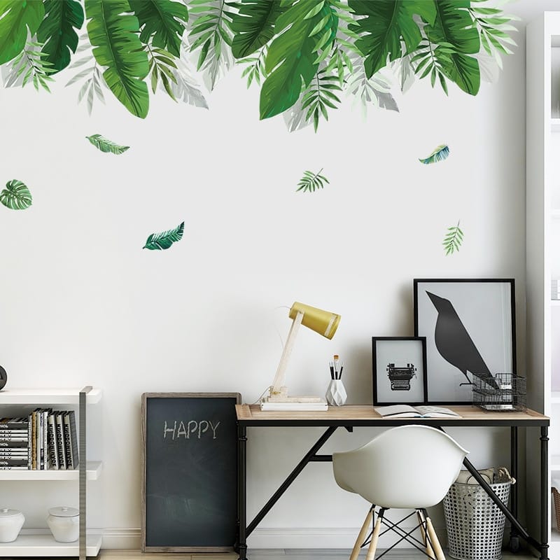 Stickers Mural Tropical Plantes_4