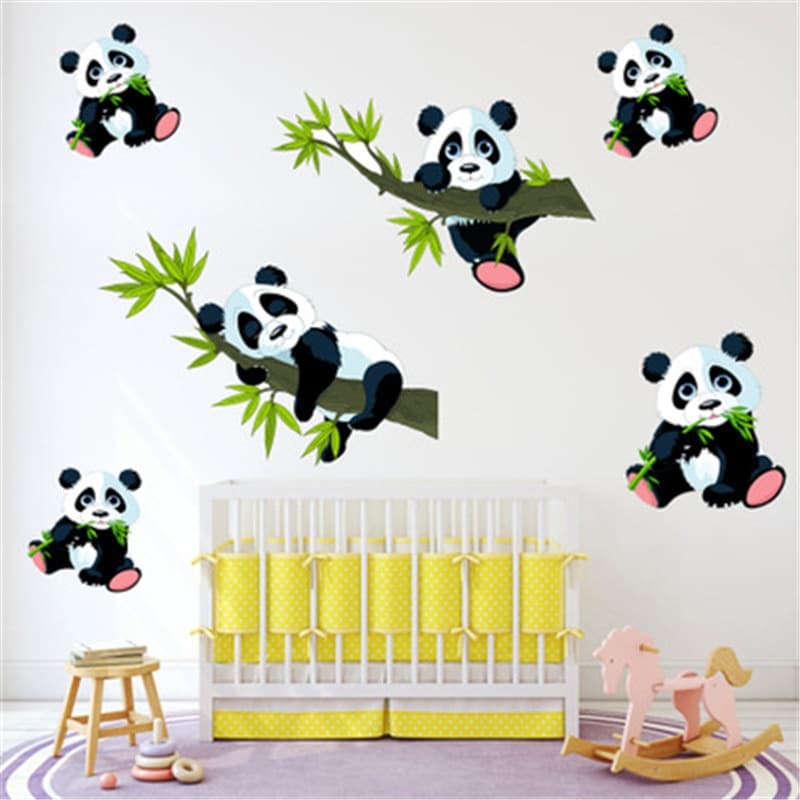 Stickers muraux Panda  58*40cm_2