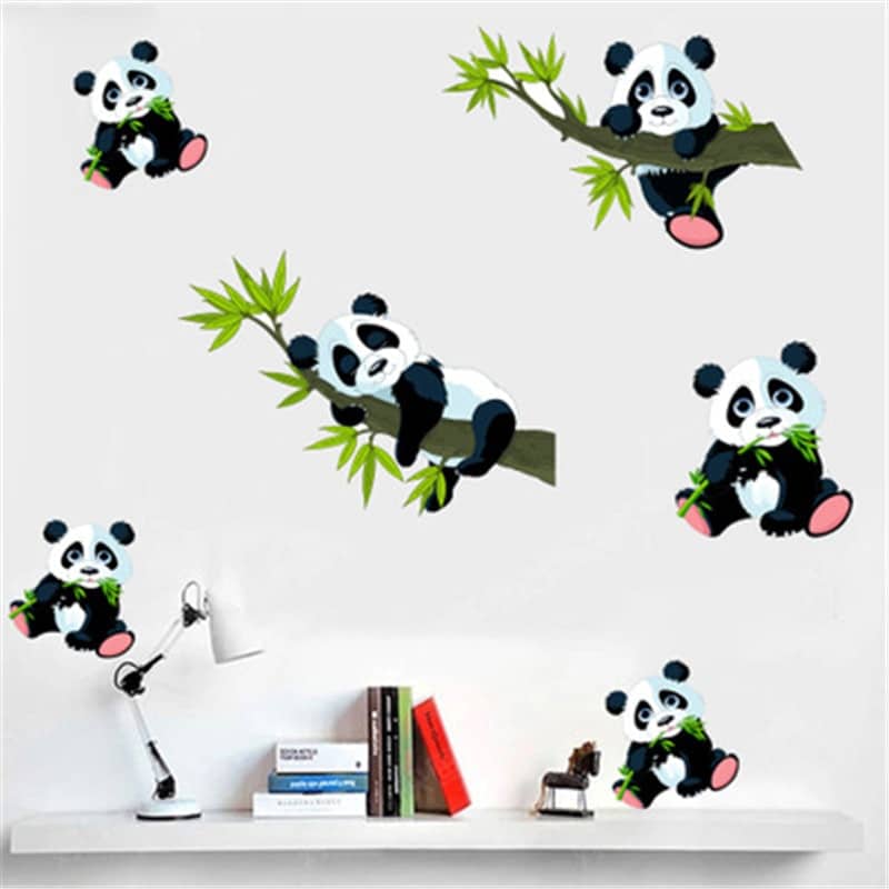 Stickers muraux Panda  58*40cm_4