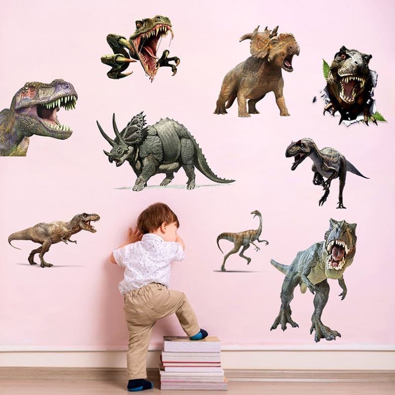 Stickers muraux dinosaure enfant_1