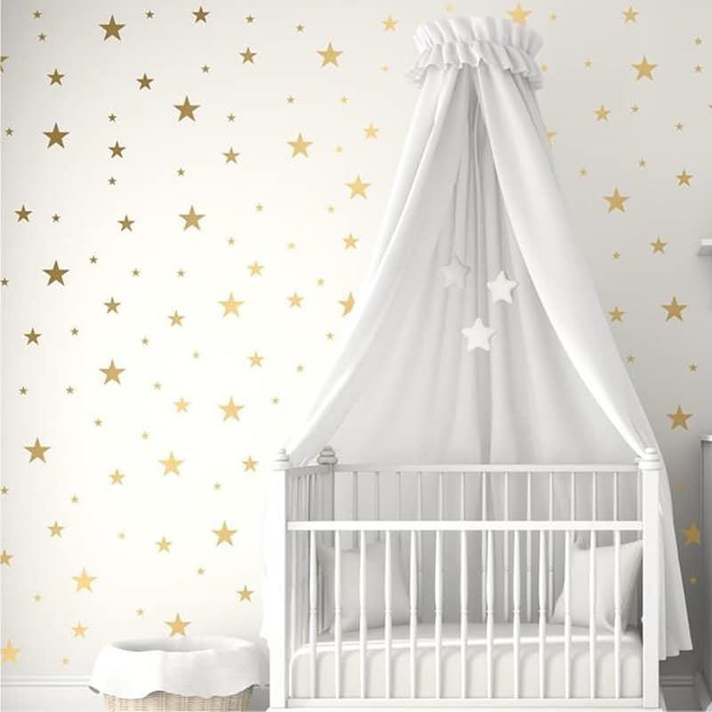 Stickers muraux étoiles pour chambre enfant (28 étoiles)_1