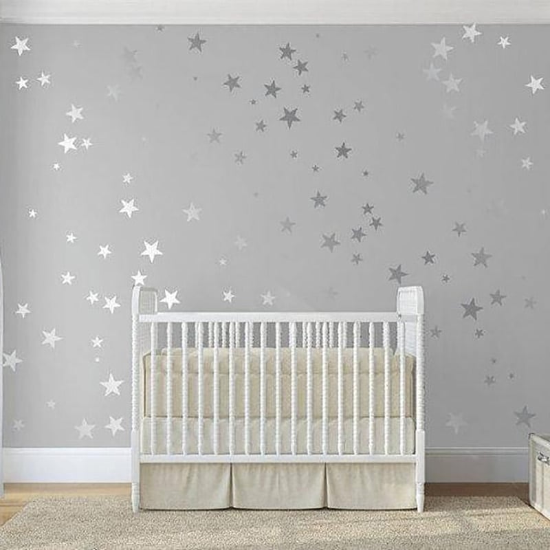 Stickers muraux étoiles pour chambre enfant (28 étoiles)_3