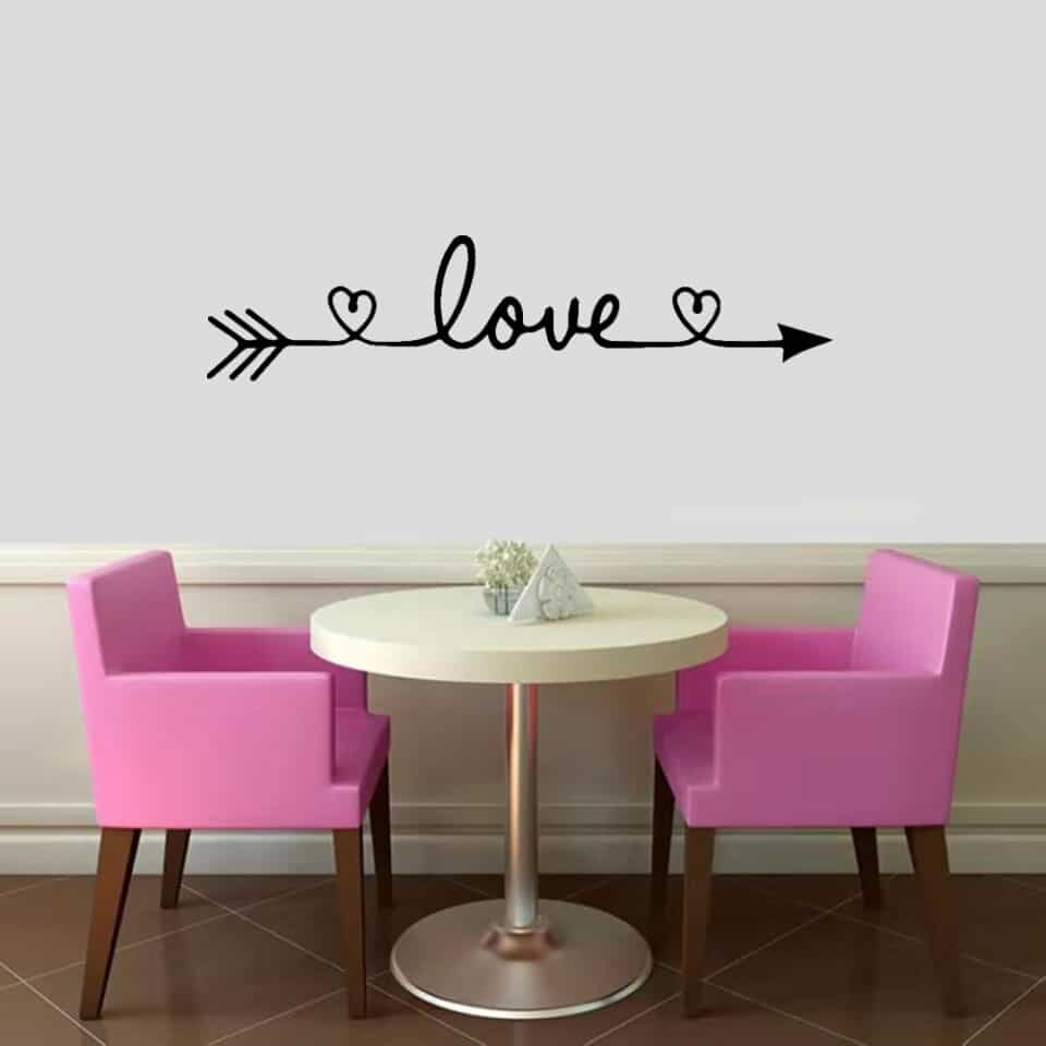 Stickers muraux romantique Love_2