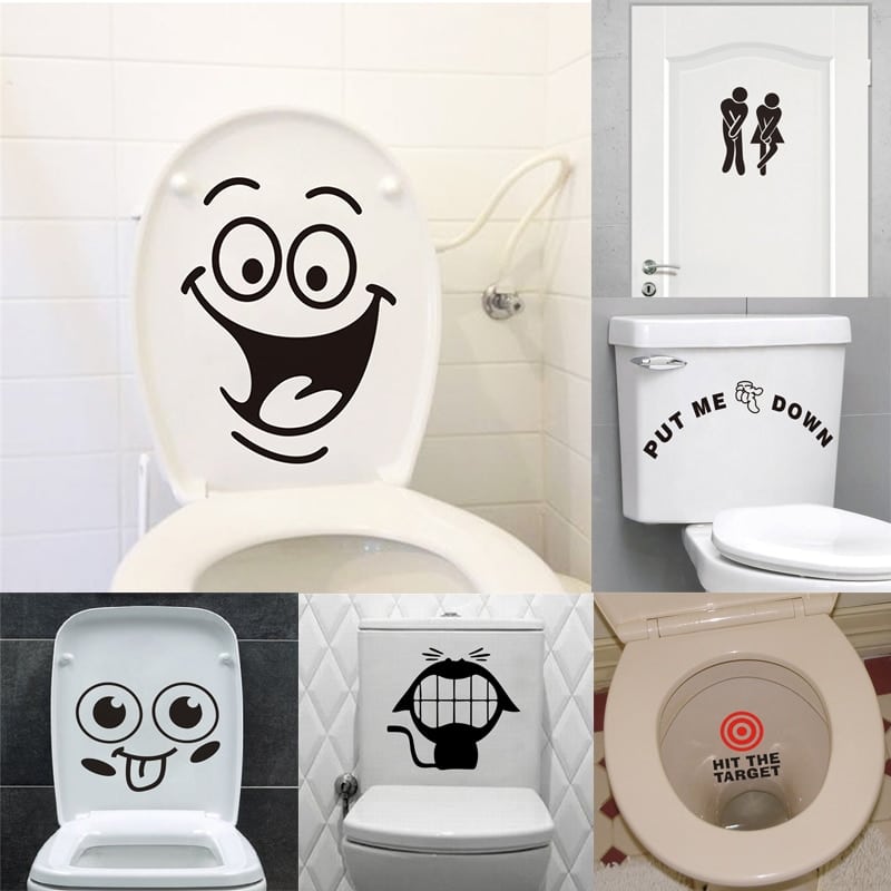 Stickers amusant pour toilettes_1