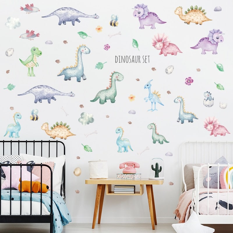 Stickers muraux dinosaure pour bébé_3