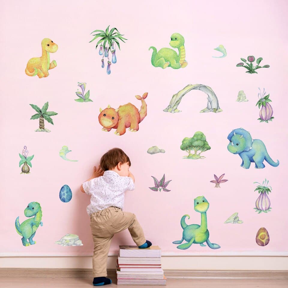 Stickers muraux dinosaures pour enfant_3
