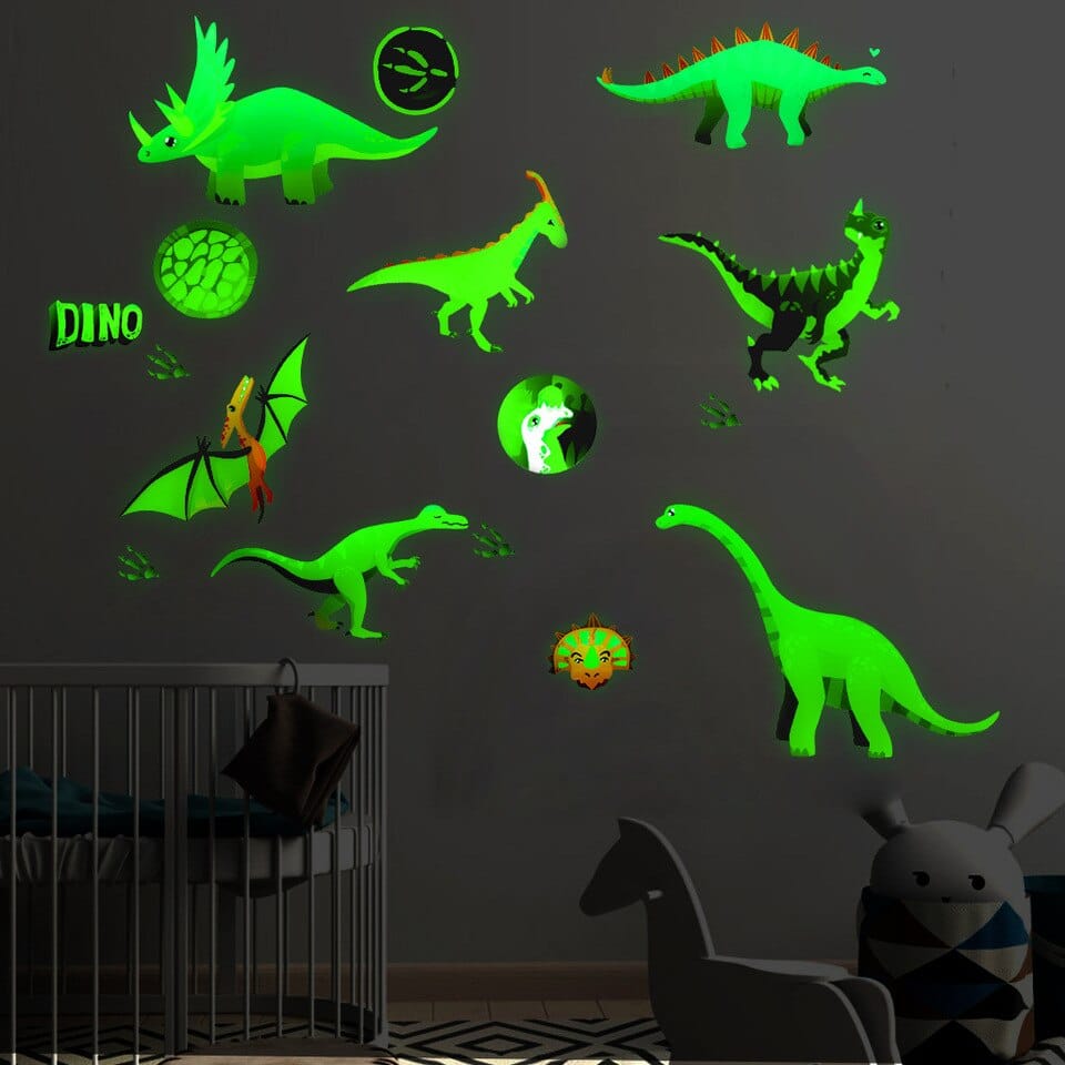 Stickers muraux lumineux dinosaure_3